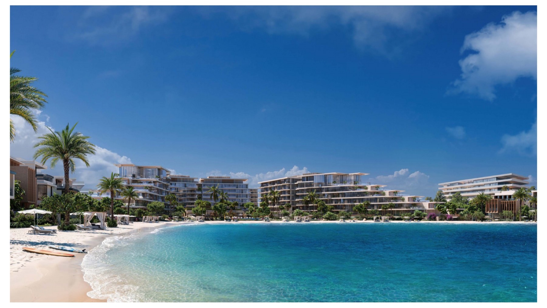 Palm Central Private Residences auf Palm Jebel Ali